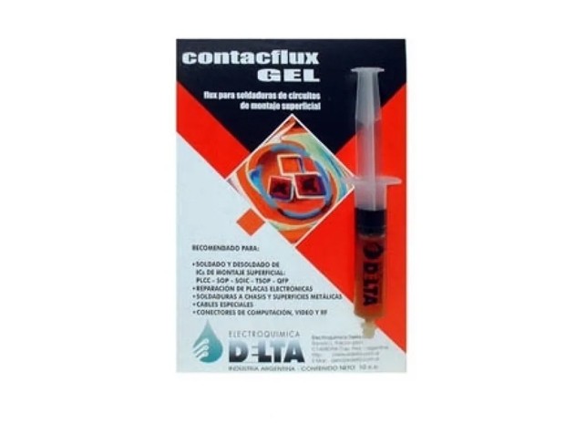 &uu FLUX EN PASTA JERINGA 10CC DELTA